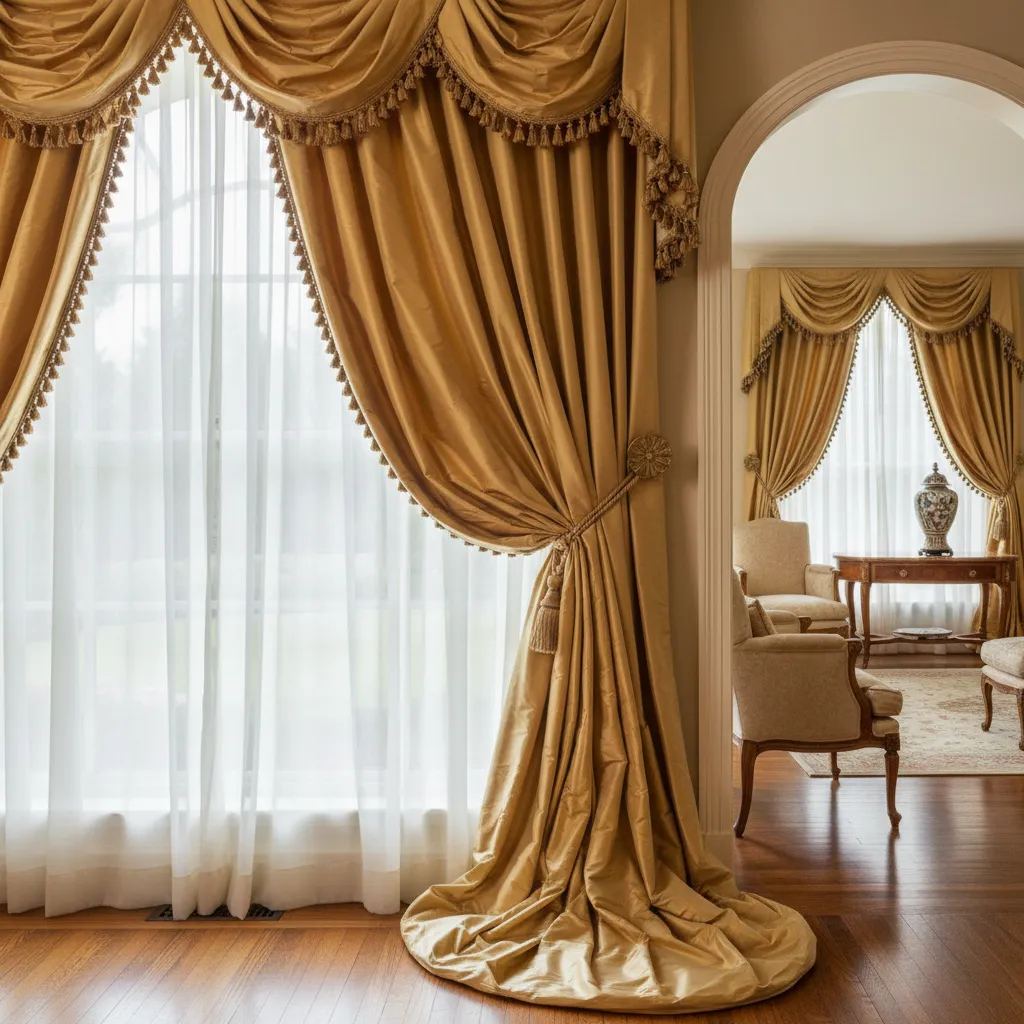 Living Modern cu Draperii Velvet